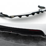 Central Rear Splitter (with vertical bars) V.2 Tesla Model S Plaid Mk1 Facelift