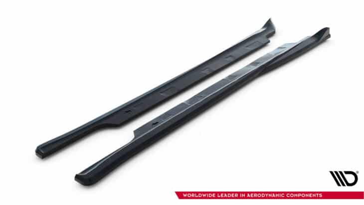 Side Skirts Diffusers V.2 Tesla Model S Plaid Mk1 Facelift - immagine 5