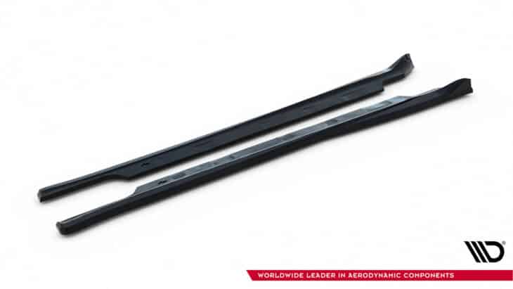 Side Skirts Diffusers V.2 Tesla Model S Plaid Mk1 Facelift - immagine 6