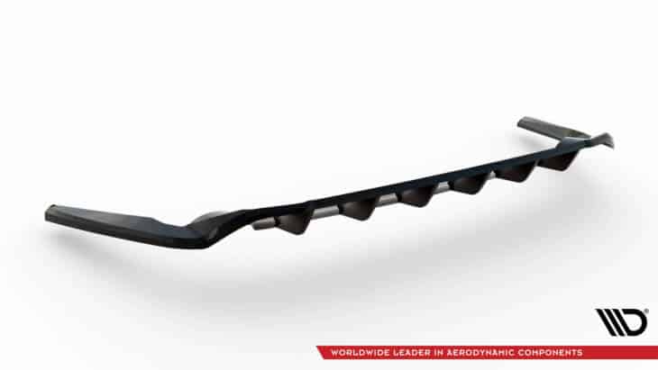 Central Rear Splitter (with vertical bars) Toyota RAV4 GR Sport Mk5 - immagine 6