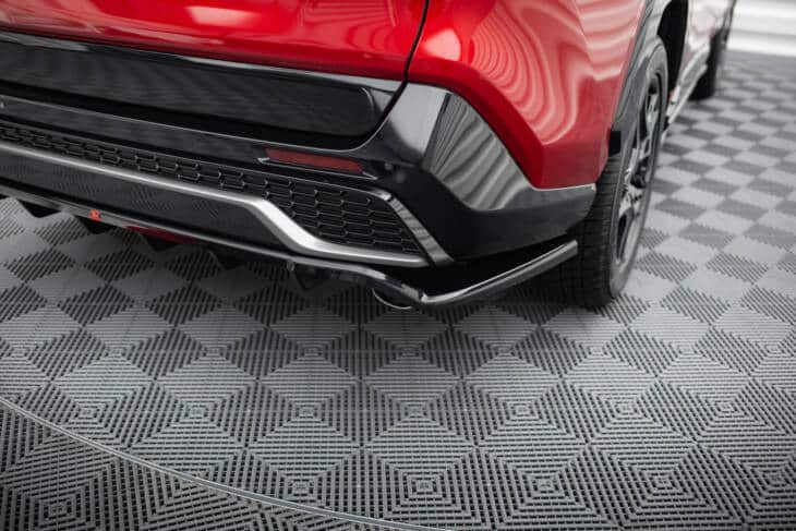 Central Rear Splitter (with vertical bars) Toyota RAV4 GR Sport Mk5 - immagine 4