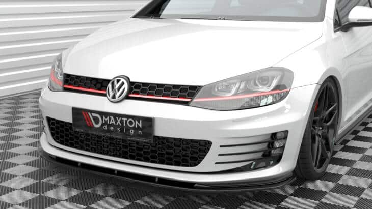 Front Splitter V.3 Volkswagen Golf GTI Mk7 - immagine 2