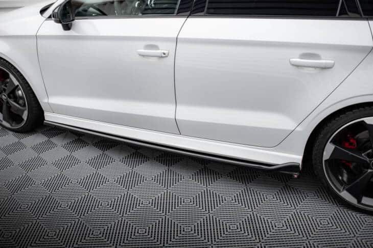 Side Skirts Diffusers V.3 Audi RS3 Sedan 8V Facelift - immagine 4