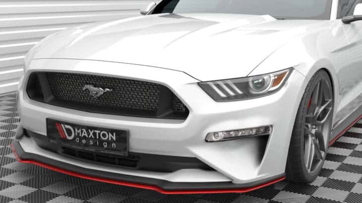 Front Splitter V.2 Ford Mustang Mk6 Facelift - immagine 2