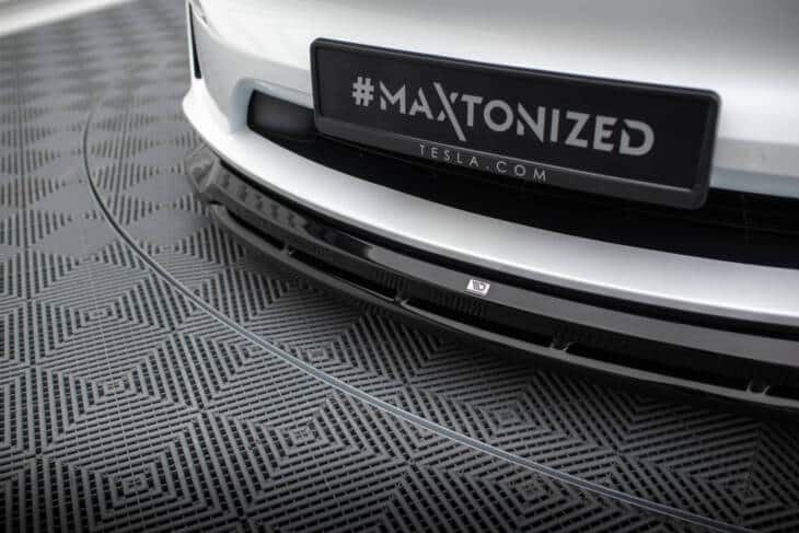Front Splitter V.1 Tesla Model X Mk1 Facelift - immagine 3