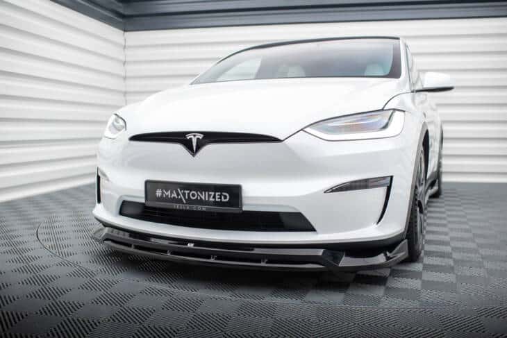 Front Splitter V.1 Tesla Model X Mk1 Facelift - immagine 4
