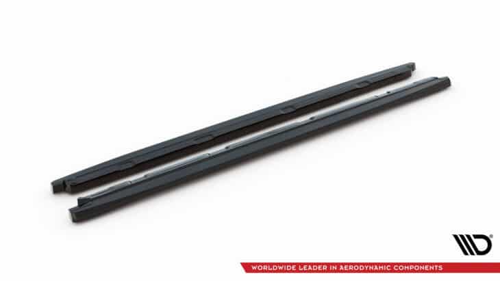 Side Skirts Diffusers Skoda Kodiaq Sportline Mk1 Facelift - immagine 5