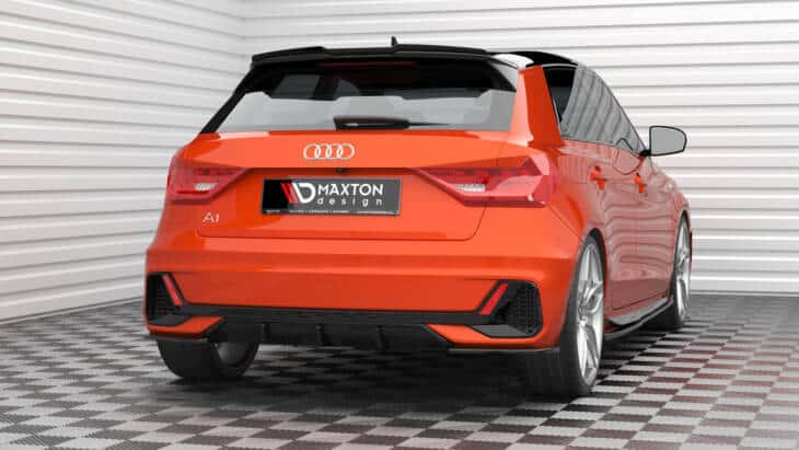 Rear Side Splitters V.2 Audi A1 S-Line GB - immagine 3