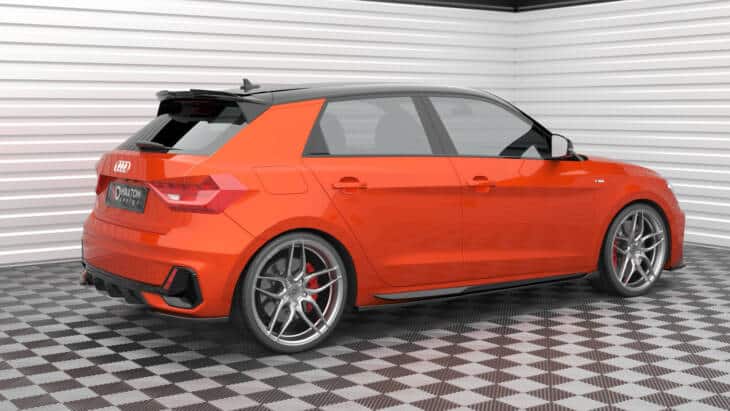 Rear Side Splitters V.2 Audi A1 S-Line GB - immagine 5