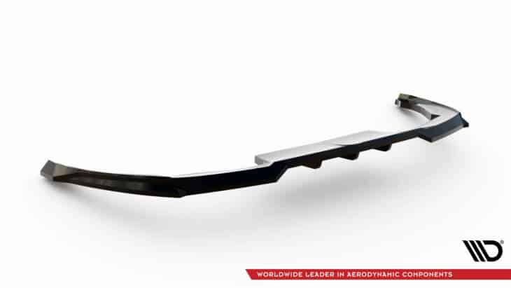Central Rear Splitter (with vertical bars) Peugeot 408 Mk1 - immagine 6