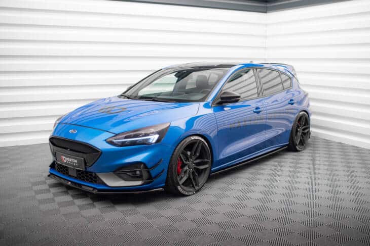 Side Skirts Diffusers V.2 Ford Focus ST / ST-Line Mk4 - immagine 2
