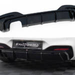 Rear Valance BMW 1 M-Pack F20 Facelift (Single side dual exhaust version)