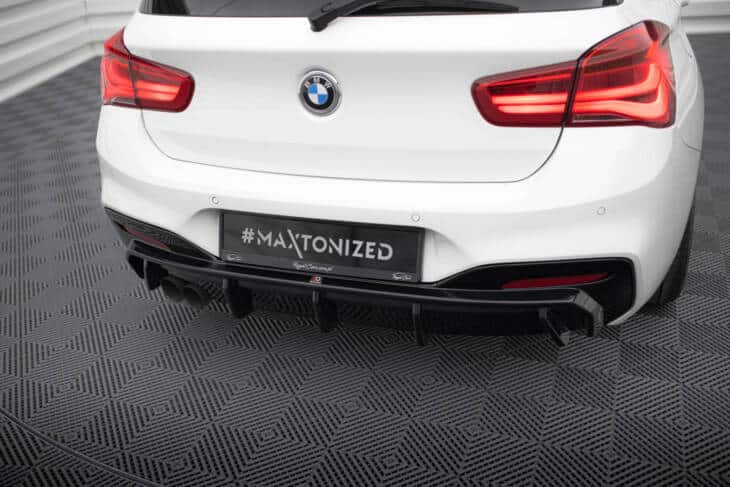 Rear Valance BMW 1 M-Pack F20 Facelift (Single side dual exhaust version) - immagine 4