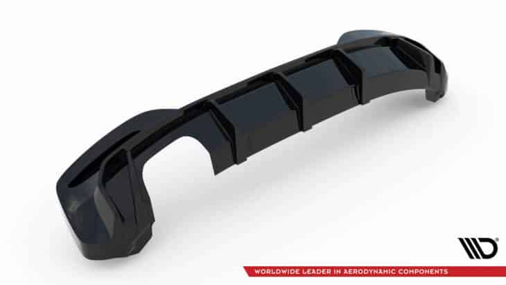 Rear Valance BMW 1 M-Pack F20 Facelift (Single side dual exhaust version) - immagine 5