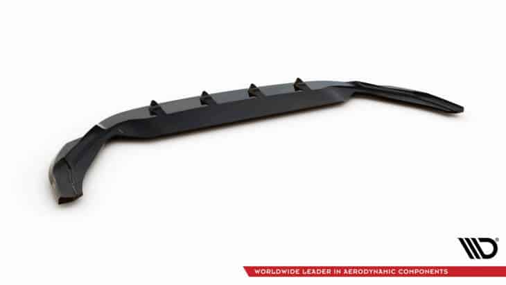 Front Splitter V.1 Volkswagen Polo GTI Mk6 Facelift - immagine 6