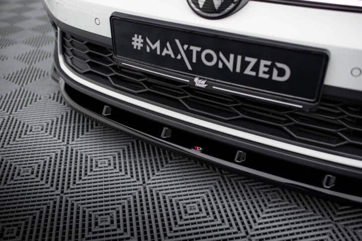 Front Splitter V.1 Volkswagen Polo GTI Mk6 Facelift - immagine 4
