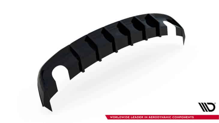 Rear Valance Audi A5 S-Line Coupe / Sportback 8T Facelift (Version with single exhausts on both sides) - immagine 4