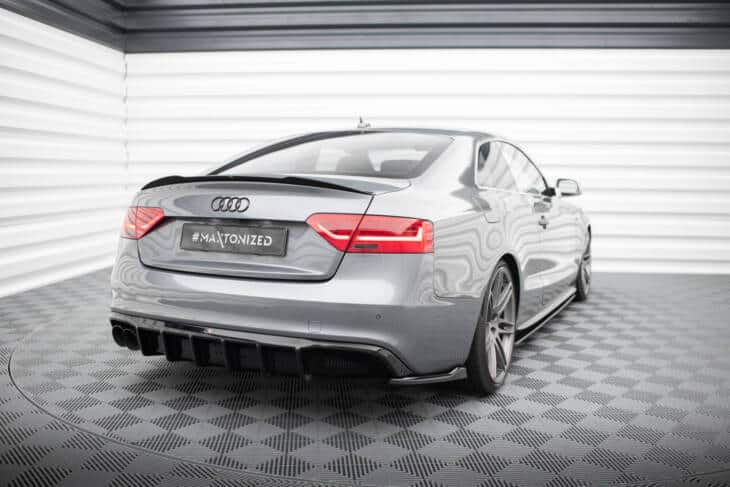 Rear Valance Audi A5 S-Line Coupe / Sportback 8T Facelift (Single side dual exhaust version) - immagine 2