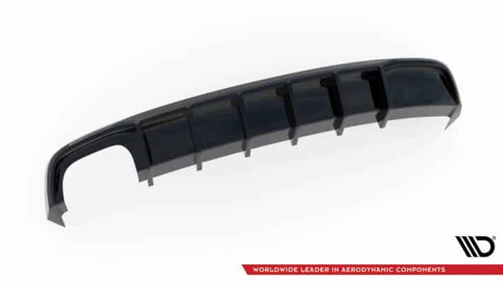 Rear Valance Audi A5 S-Line Coupe / Sportback 8T Facelift (Single side dual exhaust version) - immagine 5