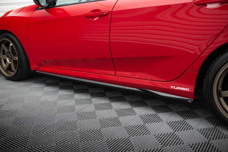 Side Skirts Diffusers Honda Civic SI Mk10 - immagine 3