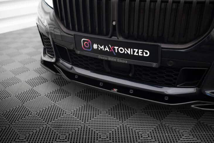 Front Splitter V.3 BMW 7 G11 M-Pack Facelift - immagine 3
