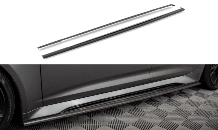 Carbon Fiber Side Skirts Audi RS6 C8 / RS7 C8