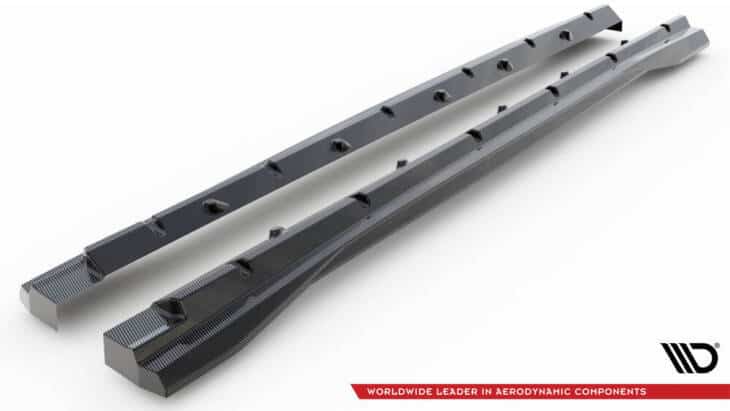 Carbon Fiber Side Skirts Audi RSQ8 Mk1 - immagine 6