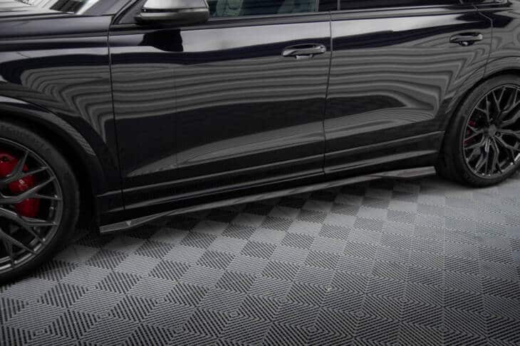 Carbon Fiber Side Skirts Audi RSQ8 Mk1 - immagine 3