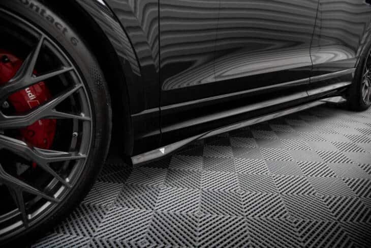 Carbon Fiber Side Skirts Audi RSQ8 Mk1 - immagine 4